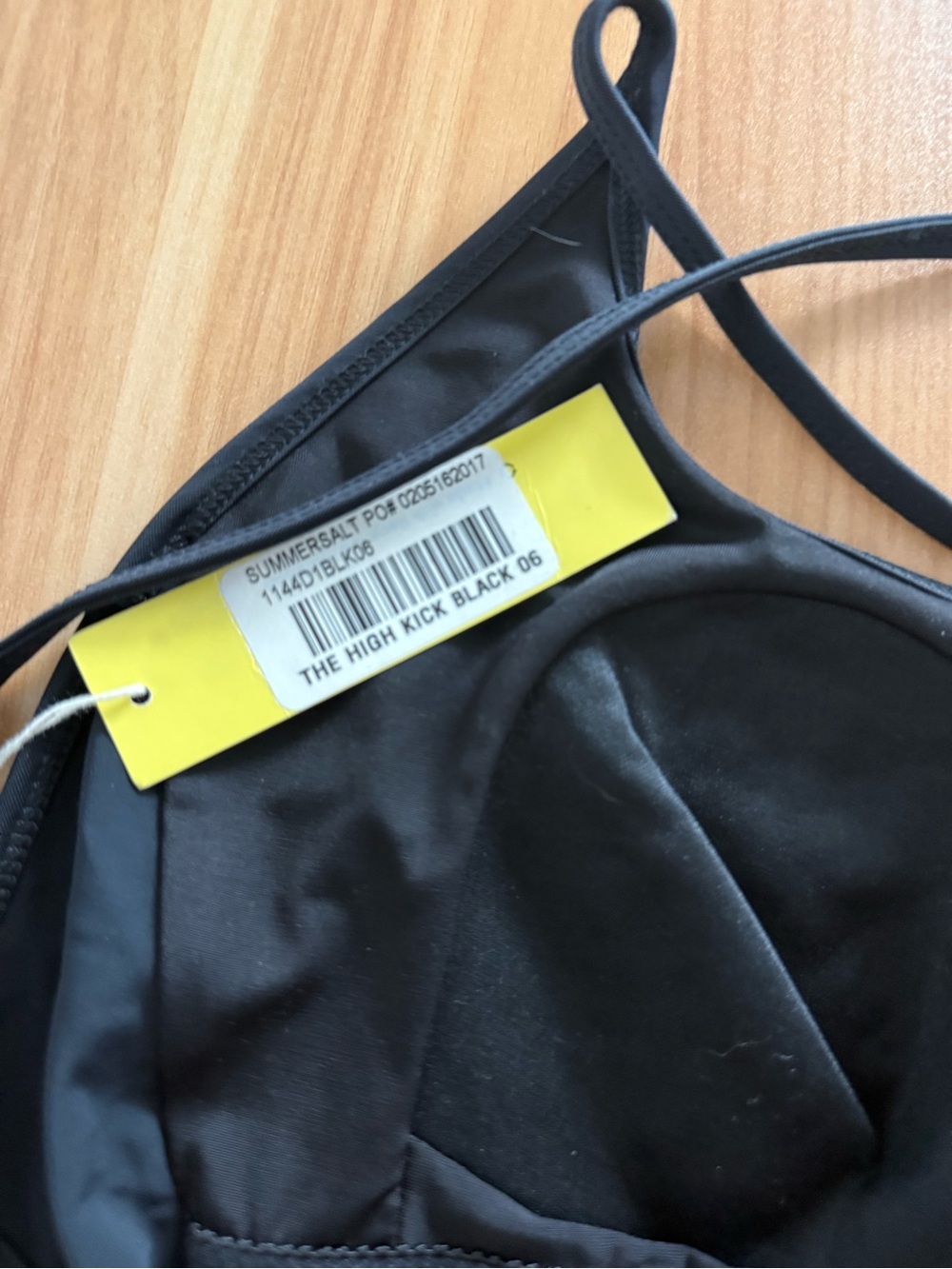 Summersalt High Kick in Black Size 6 NWT - Picture 6 of 13